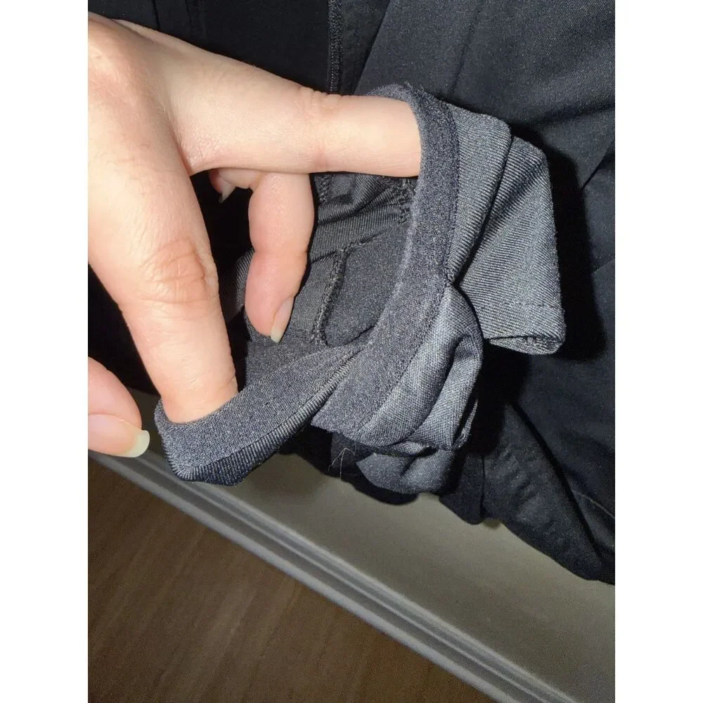 Nike Shield Running Jacket Black S READ Missing Zipper Slider / Track Only